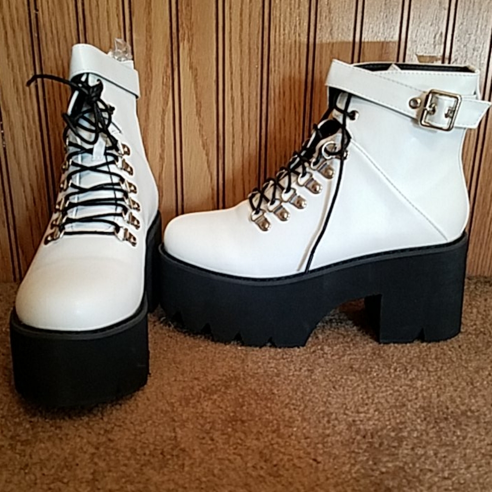 Chunky ankle boots